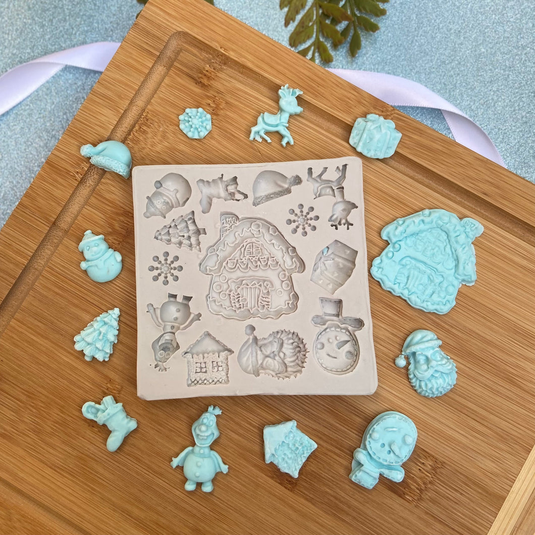 GINGERBREAD HOUSE MOLD