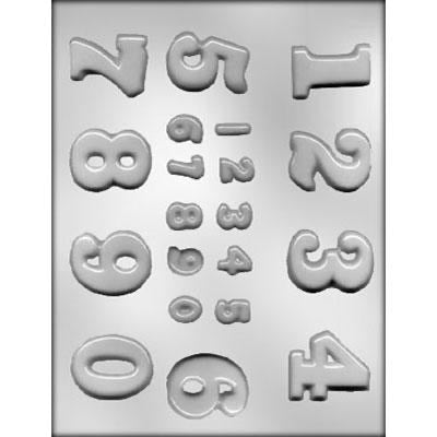 NUMBERS CHOCOLATE MOLD #90-14237