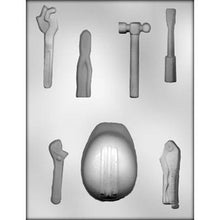 Load image into Gallery viewer, HARD HAT WITH TOOLS CHOCOLATE MOLD #90-12683