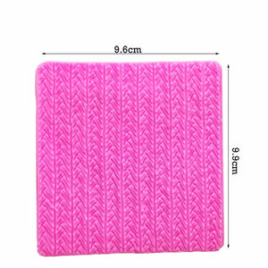 Knitted Texture Silicone Mat