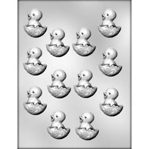 CHICK IN EGG 1-7/8" CHOCOLATE MOLD #90-2014