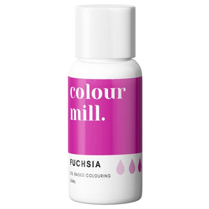 Oil Based Colouring 20ml Fuchsia