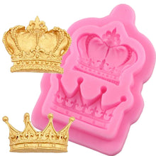 Load image into Gallery viewer, Crown Duo Silicone Mold