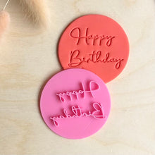 Load image into Gallery viewer, “Happy Birthday” FONDANT STAMP