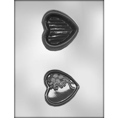 HEART BOX WITH ROSES CHOCOLATE MOLD 90-1302
