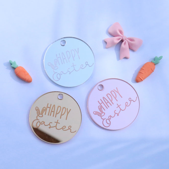Happy Easter Acrylic TAGS